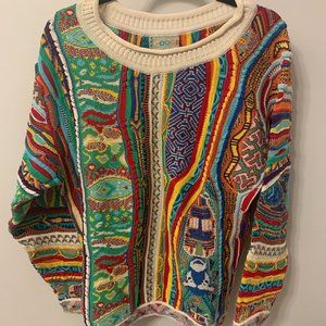 Vintage Coogi Australia Sweater Multicolored Size Large